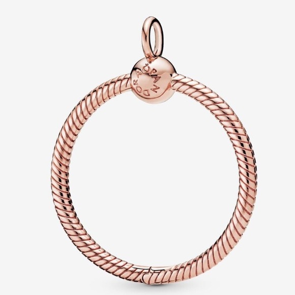 Pandora Moments Medium O Pendant Rose Gold - Picture 10 of 10